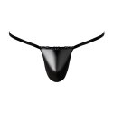 Male Power Stretch Net - męski pasek z siatki, model G-string, czarny