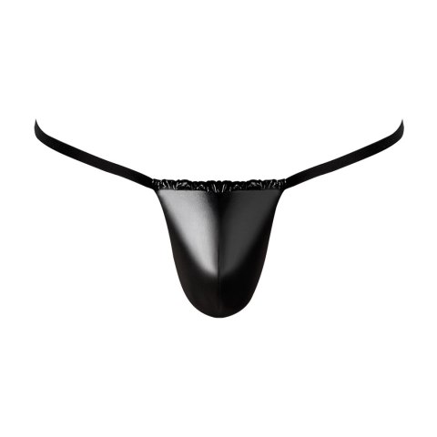 Male Power Stretch Net - męski pasek z siatki, model G-string, czarny