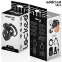 Addicted Toys Locked Eternal Lock system kontroli 9 cm, 4 pierścienie ADDICTED