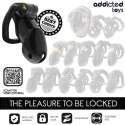 Addicted Toys Locked Midnight Cell System L - klatka zabezpieczająca, czarna ADDICTED