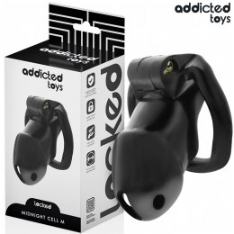 Addicted Toys Locked Midnight Cell system zabezpieczający M 4,2 cm ADDICTED