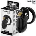 Addicted Toys Locked Obsidian Hold klatka zabezpieczająca M ADDICTED