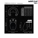 Addicted Toys Locked Obsidian Hold klatka zabezpieczająca M ADDICTED