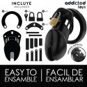 Addicted Toys Locked Obsidian Hold klatka zabezpieczająca M ADDICTED