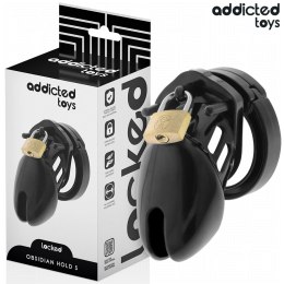 Addicted Toys Locked Obsidian Hold system blokujący Rozmiar S ADDICTED
