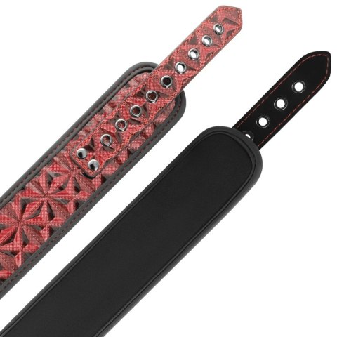 BEGME Red Edition - Kołnierz z neoprenową wyściołką i regulowanymi klipsami BEGME