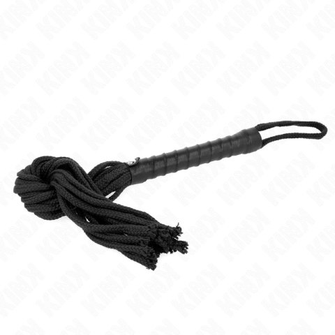 KINK Bat Czarny Linowy 56 cm - Wytrzymały Bat do Zaawansowanej Kontroli KINK