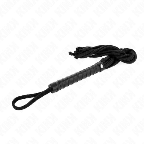 KINK Bat Czarny Linowy 56 cm - Wytrzymały Bat do Zaawansowanej Kontroli KINK