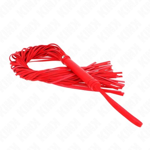 KINK Czerwony Bat Miękki PVC 70 cm - Model z Elastycznym Uchem KINK