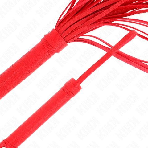 KINK Czerwony Bat Miękki PVC 70 cm - Model z Elastycznym Uchem KINK