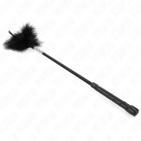 KINK Laskace Piorka z Uchwytem Cyrkotu 50 cm - Eleganckie Akcesorium KINK