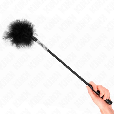 KINK Laskace Piorka z Uchwytem Cyrkotu 50 cm - Eleganckie Akcesorium KINK