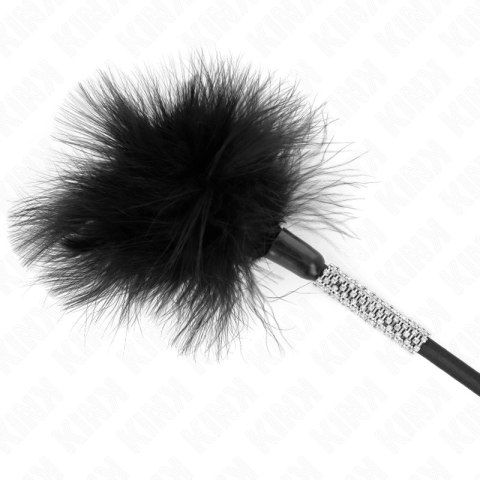 KINK Laskace Piorka z Uchwytem Cyrkotu 50 cm - Eleganckie Akcesorium KINK