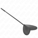 KINK Paddle Heart Czarna 33x10 cm - Skorzana Paleta o Anatomicznym Kształcie KINK