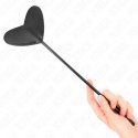 KINK Paddle Heart Czarna 33x10 cm - Skorzana Paleta o Anatomicznym Kształcie KINK