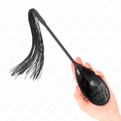 KINK Paleta Krotkich Frędzli Love&Sexy - Wytrzymała Skorzana Rączka KINK