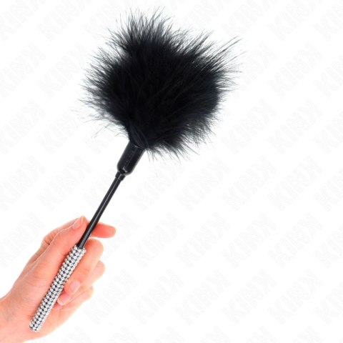 KINK Piorko z uchwytem metalowym 27 cm - akcesorium sensoryczne KINK