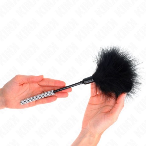 KINK Piorko z uchwytem metalowym 27 cm - akcesorium sensoryczne KINK