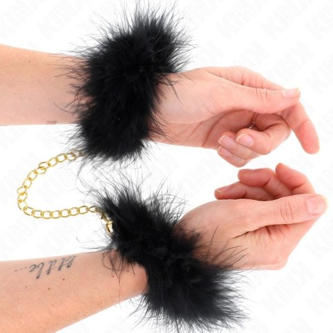 KINK Pioro Mankietow na Nadgarstki ze Złotym Łańcuchem Model 0 - Styl & Kontrola KINK