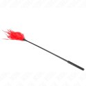 KINK Red Feather Duster 45 cm - Elegancki Model do Delikatnej Stymulacji KINK