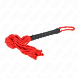 KINK Rojo bicz linowy 56 cm - wytrzymały model z plecioną rączką KINK