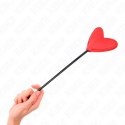 KINK Serce Paddle 33x10 cm Czerwona Skorzana Paleta Anatomiczna KINK