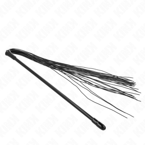KINK Silikonowy Bicz 60 cm - Czarny, Elastyczny Model Premium KINK