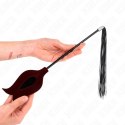 KINK Silikonowy Bicz Roża 45 cm - stylowy akcent, trwały materiał KINK