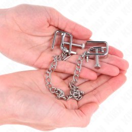 KINK Zaciski Imadła Łańcuchowe 30cm - Model Metalowy z Regulacją KINK