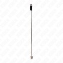 KINK Zaciski na sutki z łańcuszkiem metalowym 20 cm chrom KINK