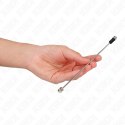 KINK Zaciski na sutki z łańcuszkiem metalowym 20 cm chrom KINK