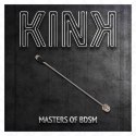 KINK Zaciski na sutki z łańcuszkiem metalowym 20 cm chrom KINK