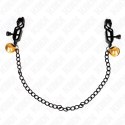 KINK Zaciski płaskie z dzwoneczkiem, srebrny 30 cm, metalowy 8435565946562 KINK