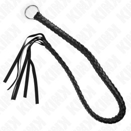Kink Bicz Wężowy 65 cm z Czarnym Pierścieniem - Skorzany Model Premium KINK