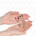 Kink Zaciski na sutki z O-ringiem 7 cm - metalowe, regulowane KINK