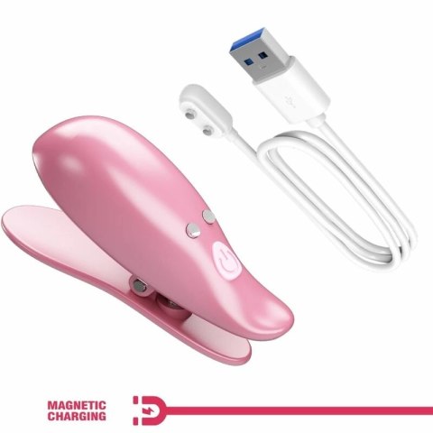 Pretty Love Cailey - Zaciski stymulujące 10 trybow, pilot, rożowe PRETTY LOVE