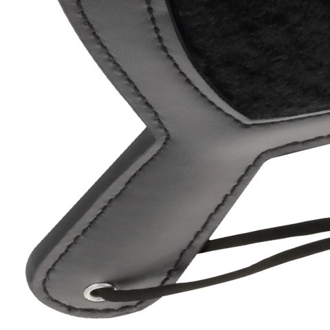 Darkness Pejcz Welurowy Czarny 19x15 cm - Model Fetish Love DARKNESS