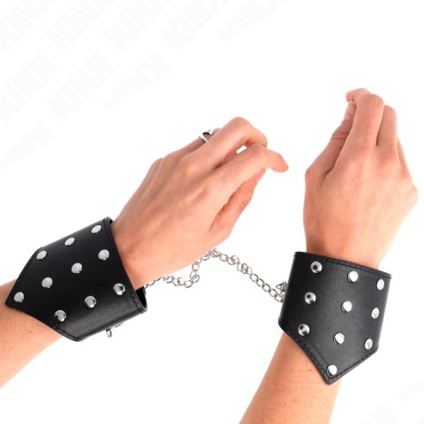 KINK Black Point Opaski na ręce z regulacją na łańcuszku 17-23 cm KINK
