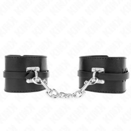KINK Deluxe Regulowane Zabezpieczenia Nadgarstkow Czarny 14,5-21cm KINK