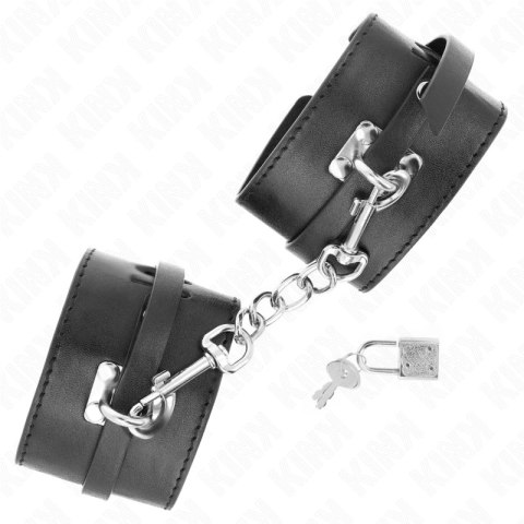 KINK Deluxe Regulowane Zabezpieczenia Nadgarstkow Czarny 14,5-21cm KINK
