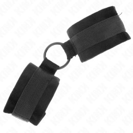 KINK Futro Mankietow Czarny Regulowany 25 cm z O-Ringiem 4 cm KINK