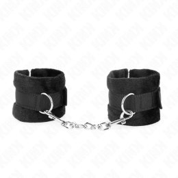 KINK Futro do mankietow czarne 30x7 cm - komfort i styl dla początkujących KINK