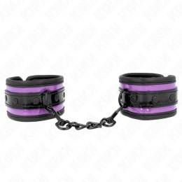 KINK Neoprenowe Opaski na Nadgarstki Jasnofioletowe Regulowane 21-28 cm KINK