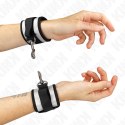 KINK Neoprenowe mankiety na nadgarstki szare 23x5 cm - komfort i wytrzymałość KINK