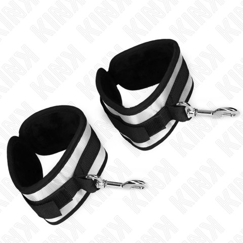 KINK Neoprenowe mankiety na nadgarstki szare 23x5 cm - komfort i wytrzymałość KINK