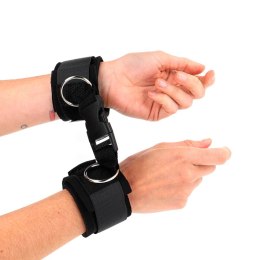 KINK Neoprenowe opaski na nadgarstki czarne z regulacją 22-34 cm KINK