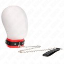 KINK Obroża z Smyczą Model 3 Czerwony 65 cm - Skorzana, Regulowana KINK