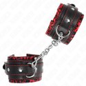 KINK Pasek Zabezpieczający na Nadgarstki Czerwono-Czarny, Regulacja 17-29 cm KINK