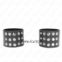 KINK Pasek na nadgarstki czarny regulowany 19-24 cm x 5,5 cm KINK