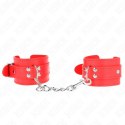 KINK Pasek na nadgarstki regulowany czerwony 20-23 cm x 5,5 cm KINK